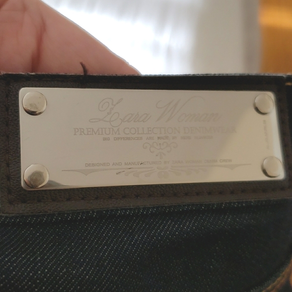 Zara Woman 14 Boot Cut Denim Jeans EUC - Picture 7 of 11